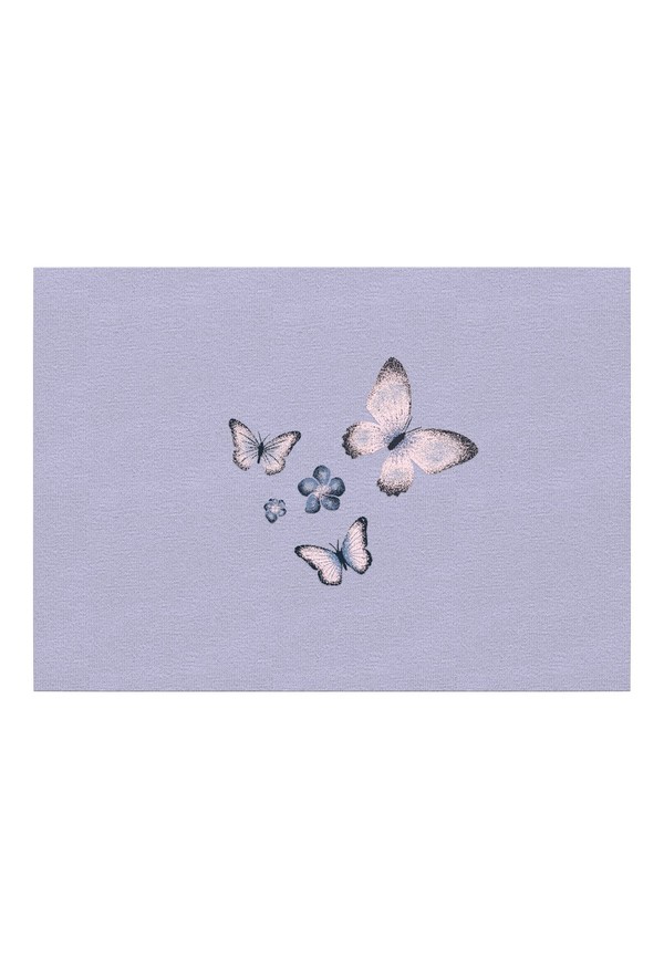 NBFNIGHTSUIT 2PK ZIP PURPLE FLOWER Purple Heather - Name It