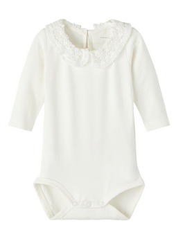 NBFTYLLA LS BODY NOOS White Alyssum - Name It