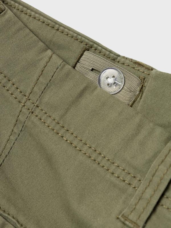 NKMRYAN REG TWI L SHORTS 6776-BA NOOS DEEP LICHEN GREEN - Name It