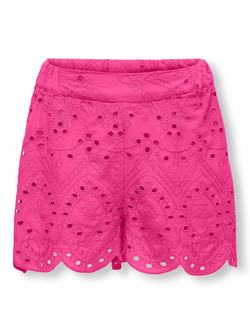 KOGCLEO LIFE EMB SHORTS WVN Raspberry Rose - Kids Only 