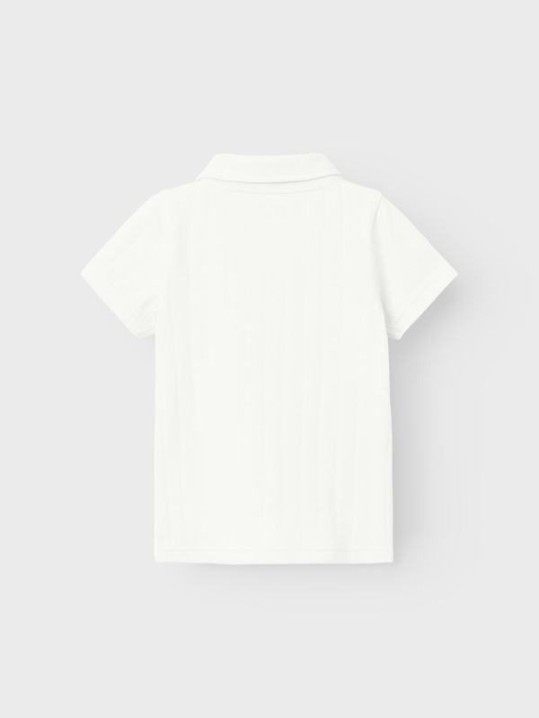 NMMFEN SS POLO BRIGHT WHITE - Name It