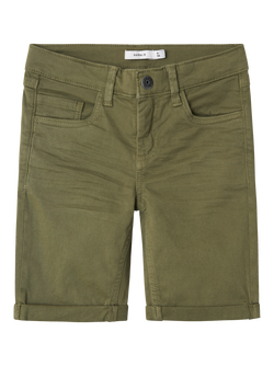 NKMSOFUS TWIISAK LONG SHORT TB DEEP LICHEN GREEN - Name It