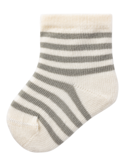 Sokk med striper Dried Sage - LIL`ATELIER