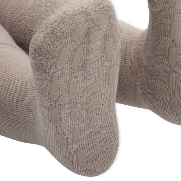 LILLELAM ULLSTRØMPEBUKSE ANTISKLI Beige - Lillelam