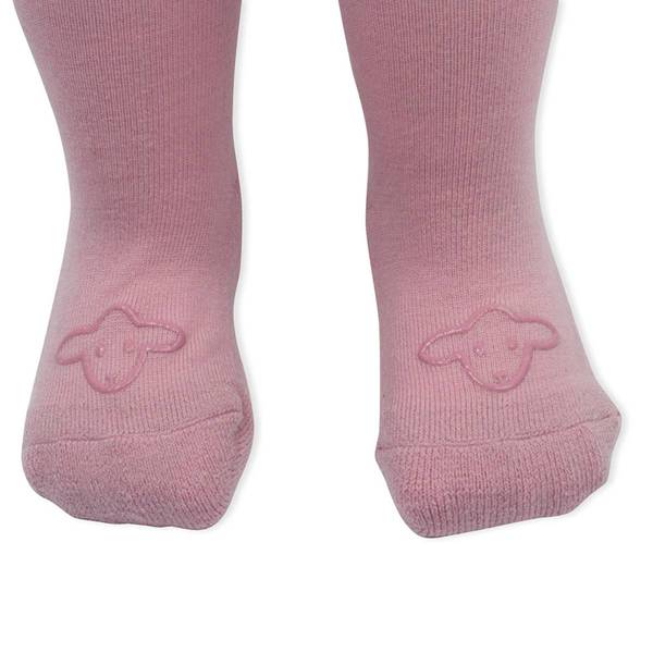 LILLELAM ULLSTRØMPEBUKSE ANTISKLI Rosa - Lillelam