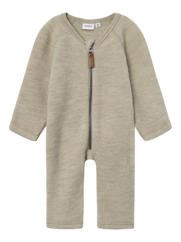 NMFWMINO WOOL BRUSHED LS SUIT Pure Cashmere - Name It