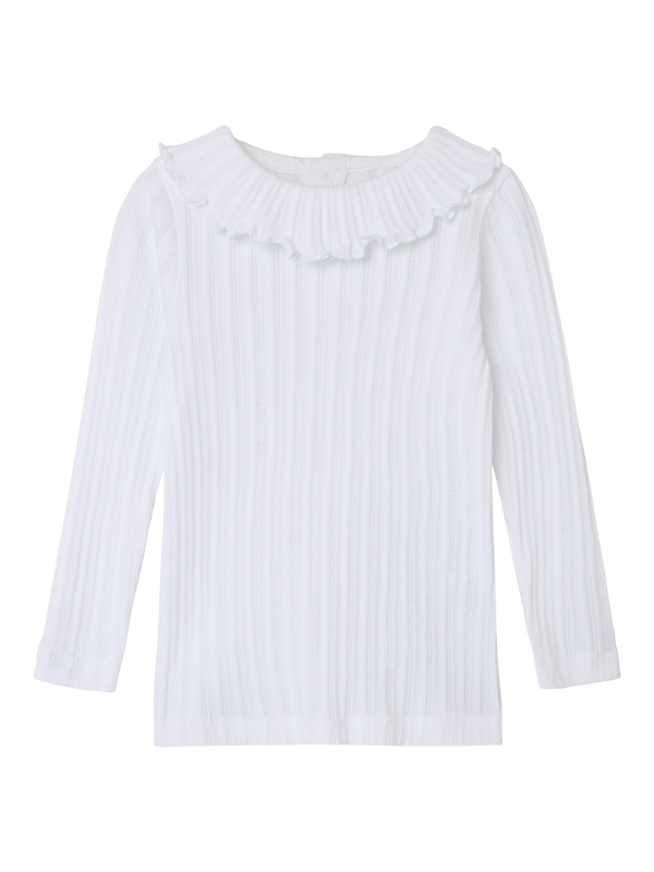 NMFSIHEY LS XSL TOP BRIGHT WHITE - Name It