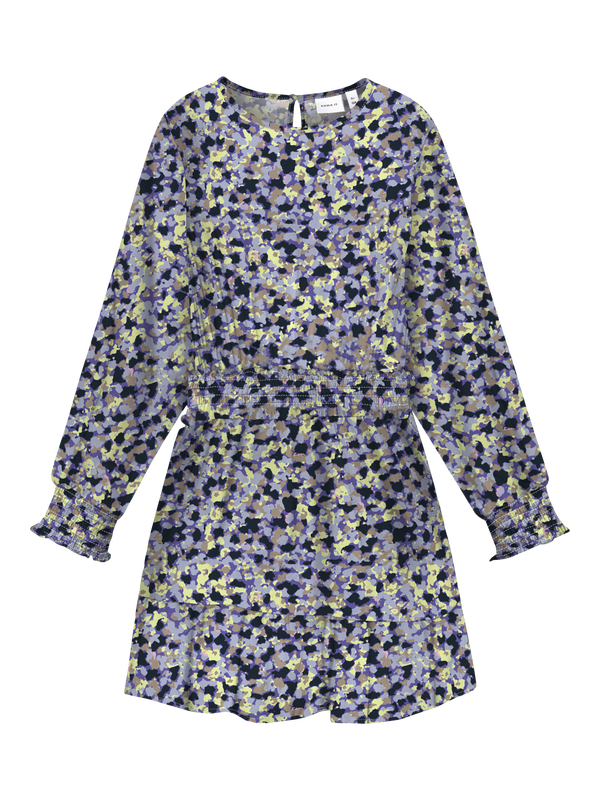 NKFSUNA LS DRESS Icelandic Blue - Name It