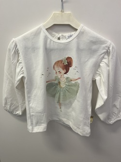 HCAlma -T-shirt Ivory - Hust & Claire