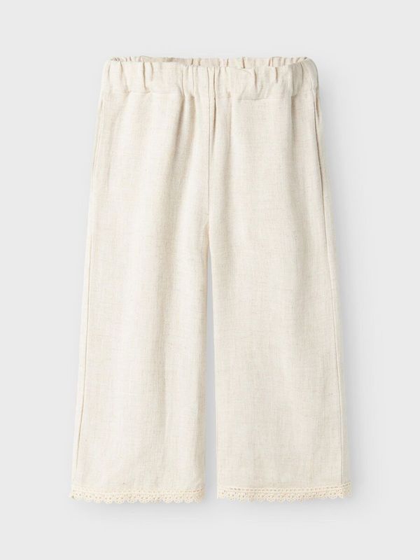 NMFFRIGG CROPPED PANT LIL Pumice Stone - LIL`ATELIER