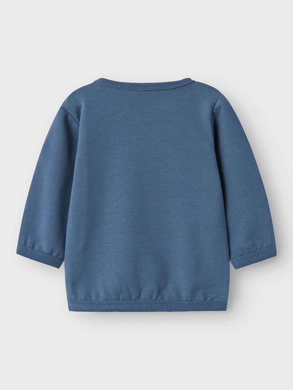 NBMBIDUS LS SWEAT CHINA BLUE - Name It