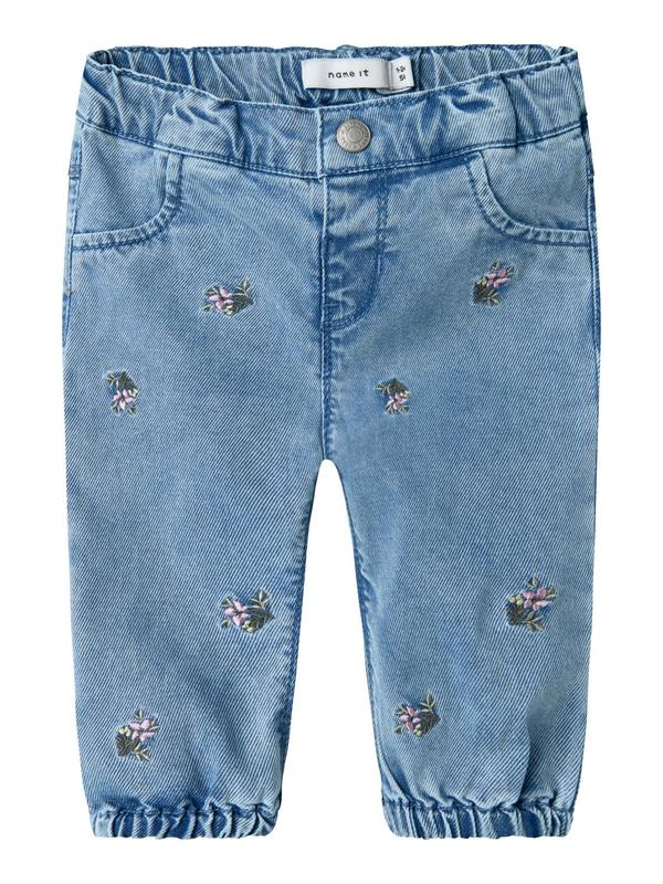 NBFROSE SHAPED R EMB JEANS  LIGHT BLUE DENIM - Name It