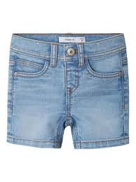 NMMSILAS SLIM DENIM SHORTS LIGHT BLUE DENIM - Name It