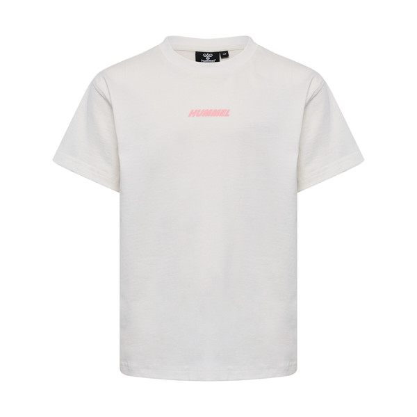 hmlELLA T-SHIRT S/S MARSHMALLOW - Hummel