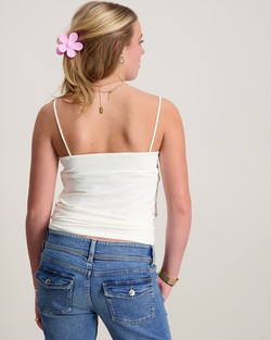 KOGEA SHORT DOUBLE LAYER SINGLET JRS Cloud Dancer - Kids Only 