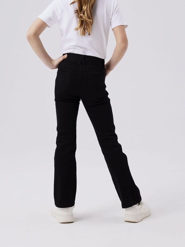 NKFSALLI SLIM BOOT TWILL  PANT  Black - Name It
