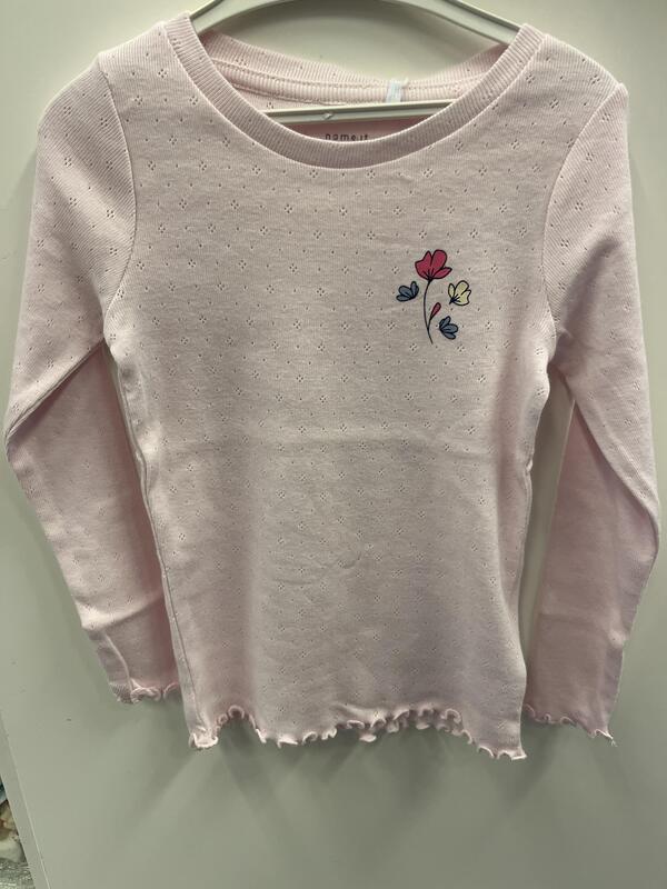 NMFNIMMA LS SLIM TOP PB Cradle Pink - Name It