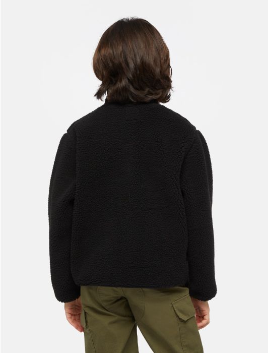 DICKIES MOUNT HOPE FLEECE JACKET Black - Lyle & Scott