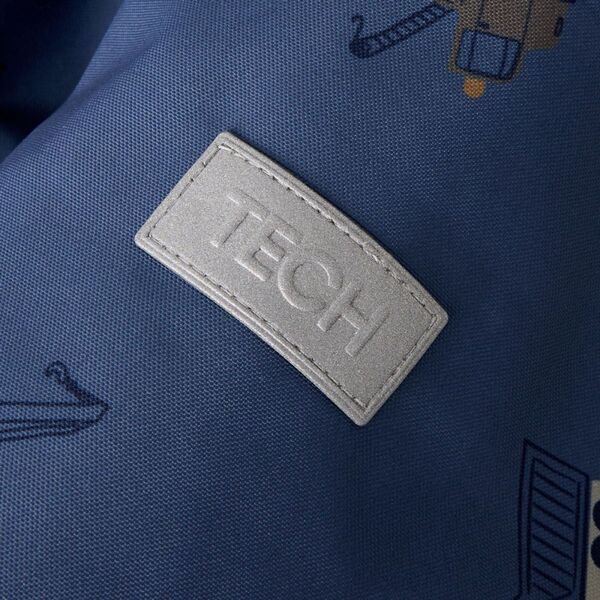 NMMSNOW10 SUIT AOP FO NOOS Vintage Indigo WORK - Name It