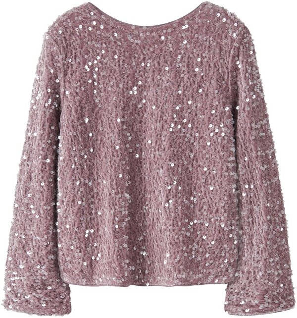 NKFRUSITTA LS BOW BLOUSE Keepsake Lilac - Name It