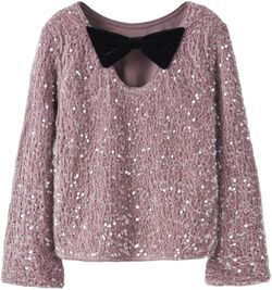 NKFRUSITTA LS BOW BLOUSE Keepsake Lilac - Name It