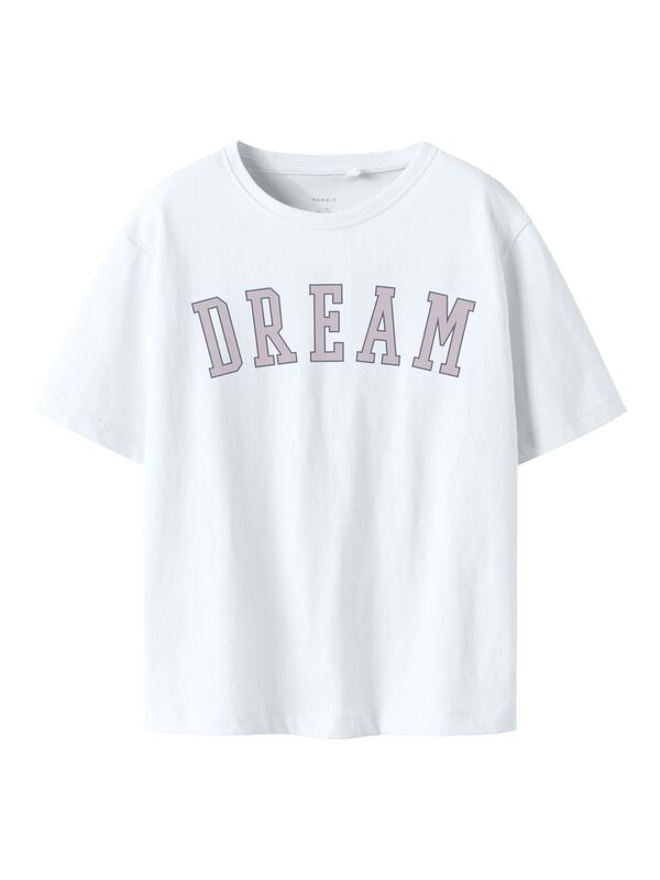 NKFRINDA SS REGULAR TOP BRIGHT WHITE - Name It