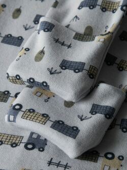 NBMWILLIT WOOL LS SUIT Micro Chip TRACTOR - Name It