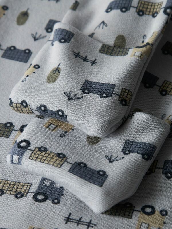 NBMWILLIT WOOL LS SUIT Micro Chip TRACTOR - Name It