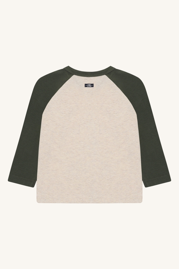 HCAnton Snowleopard langermet trøye Wheat melange - Hust & Claire