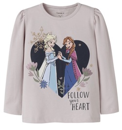 NMFDORA FROZEN LS TOP  Lilac Marble - Name It