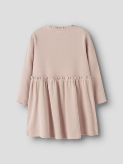 NMFNORA LS DRESS LIL Cameo Rose - LIL`ATELIER