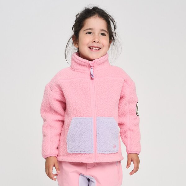 SKOGSTAD ØSTERDALEN PILE FLEECE JACKET Pink - Skogstad Sport