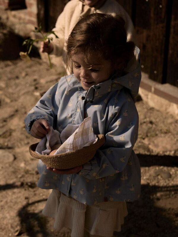 NMFGUDRUN JACKET FO LIL ATELIER Zen Blue SWAN - LIL`ATELIER