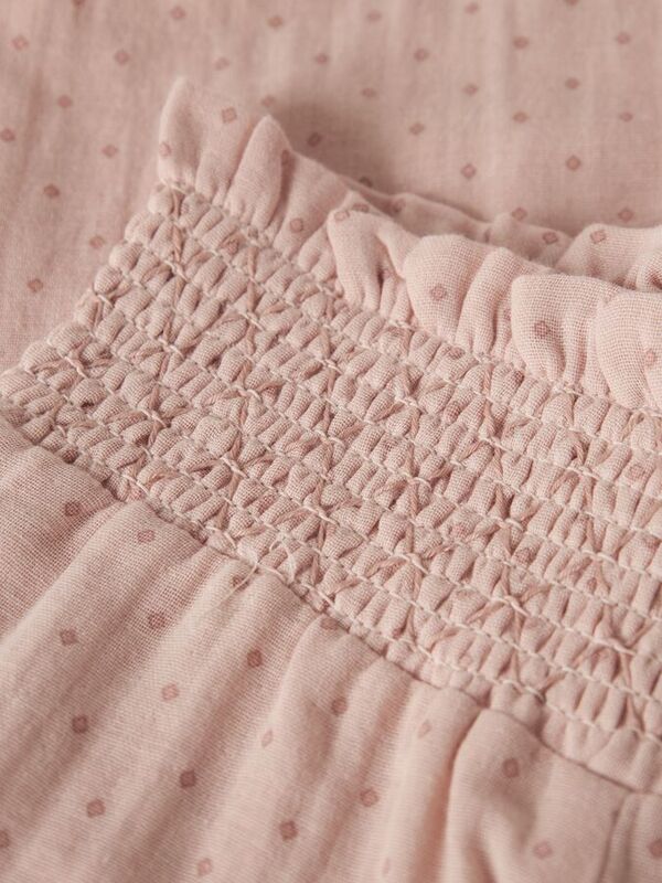 NMFDEMBE WIDE PANT LIL ATELIER Peach Whip - LIL`ATELIER