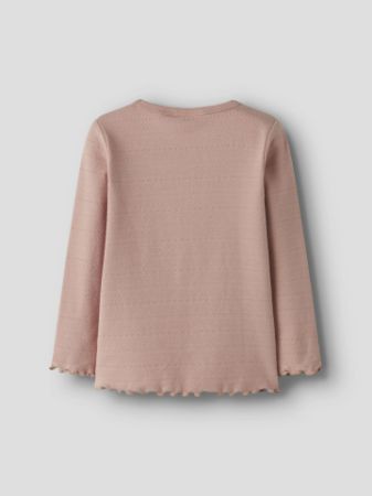 NMFDIMIA LS SLIM TOP LIL ATELIER Misty Rose - LIL`ATELIER