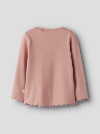 NMFDIMIA LS SLIM TOP LIL ATELIER Misty Rose - LIL`ATELIER