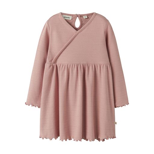 NMFDIMIA LS DRESS LIL ATELIER Misty Rose - LIL`ATELIER