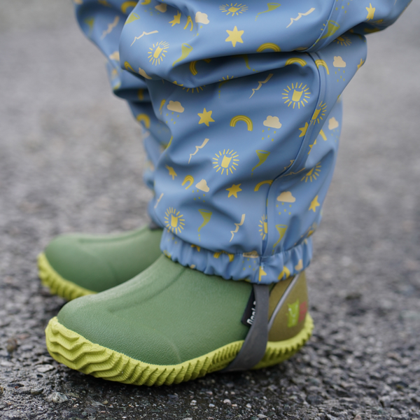 KATTNAKKEN BABYREGNDRESS DUGG Mjuk blå - Kattnakken