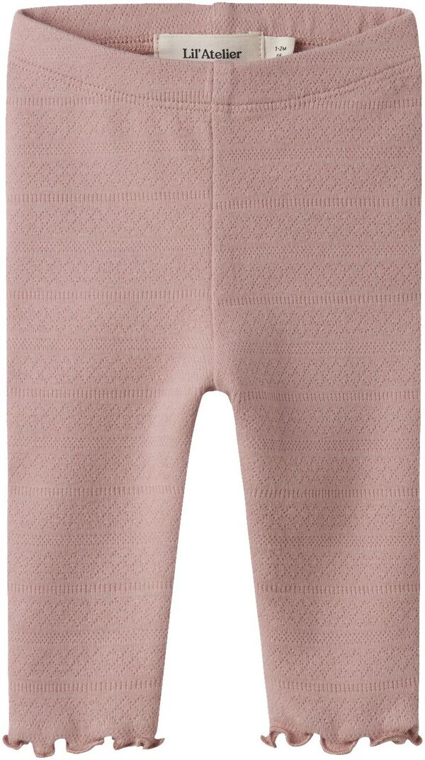 NBFDIMIA SLIM LEGGINGS LIL ATELIER Misty Rose - LIL`ATELIER
