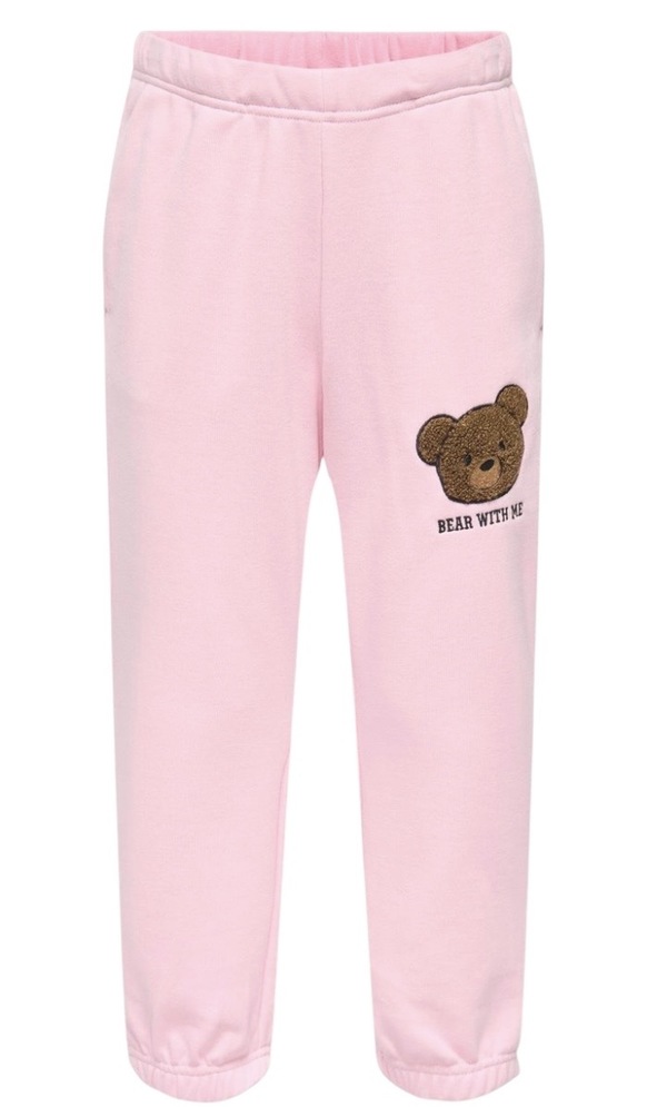 KMGWILMA LIFE PANTS SWEAT Romance Rose CLOUD DANCER - Kids Only 