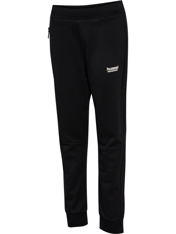 hmlJR REGULAR ADJ WAIST PANTS Svart - Hummel