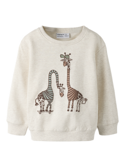 NMMDENSON LS REG SWEAT Peyote Melange - Name It