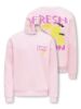 KOGCANASTA LS LOOSE PRINTED SWEAT Barely Pink Lemon - Kids Only 