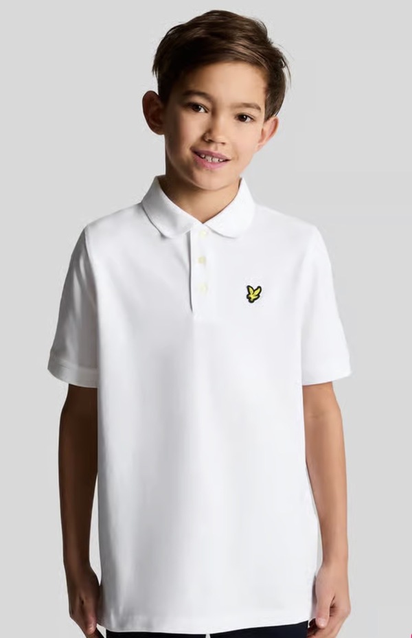 LYLE & SCOTT PLAIN POLO SHIRT White - Lyle & Scott