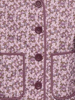 KOGTENNA AOP QUILTED JACKET  Rose Brown Ditsy Flower - Kids Only 