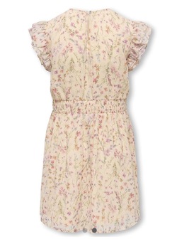 KOGASTA LIFE S/S DRESS  White Summer Flowers - Kids Only 