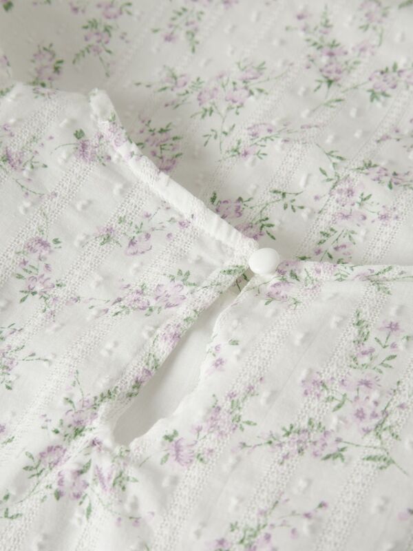 NKFFRITING CAPSL DRESS BRIGHT WHITE - Name It