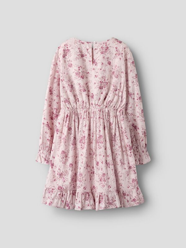 NKFFEMBRODER LS DRESS Cradle Pink - Name It