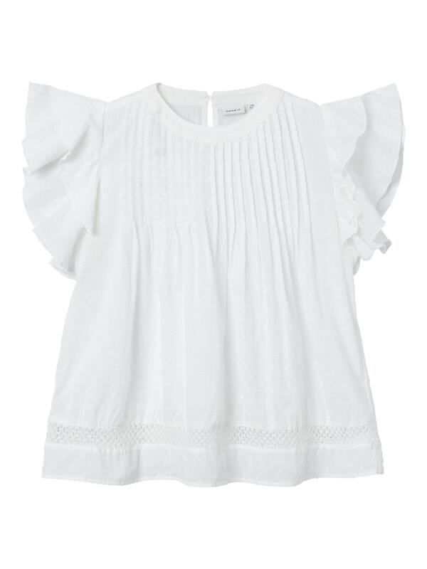 NKFFARIDE SS TOP BRIGHT WHITE - Name It