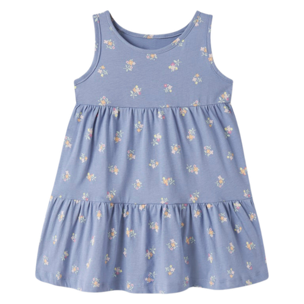 NMFVIGGA SPENCER DRESS Purple Impression Floral Bundles - Name It